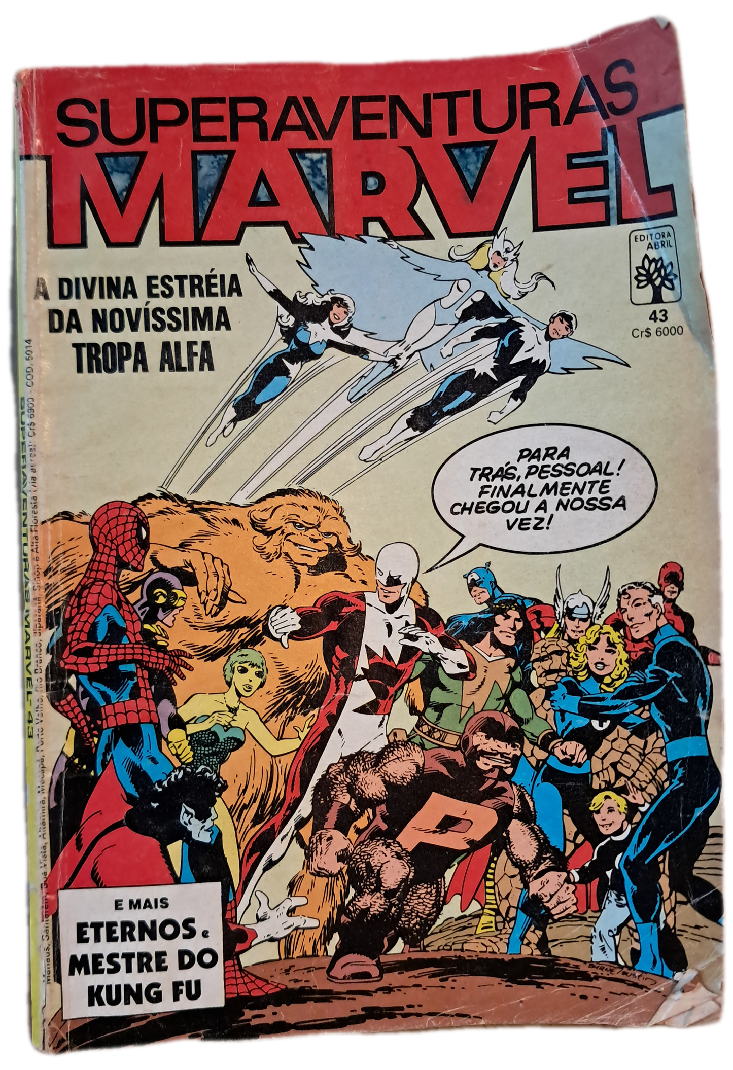 Superaventuras Marvel 43 - A Divina Estréia da Novissima Tropa Alfa (Usado)