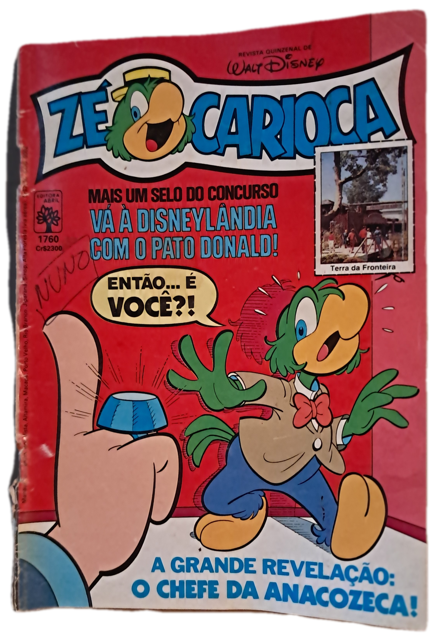 Zé Carioca 1760 - Mais um Selo do Concurso (Usado)