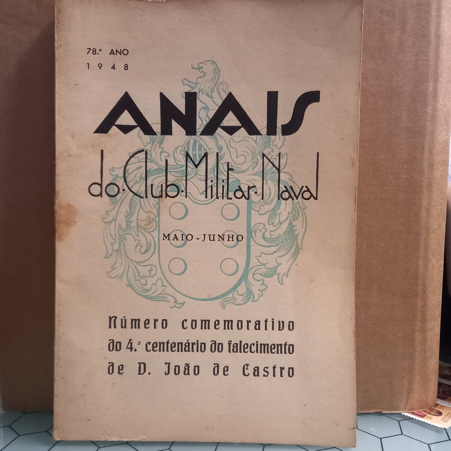 Anais do Club Militar Naval 78 de 1948 (Usado)
