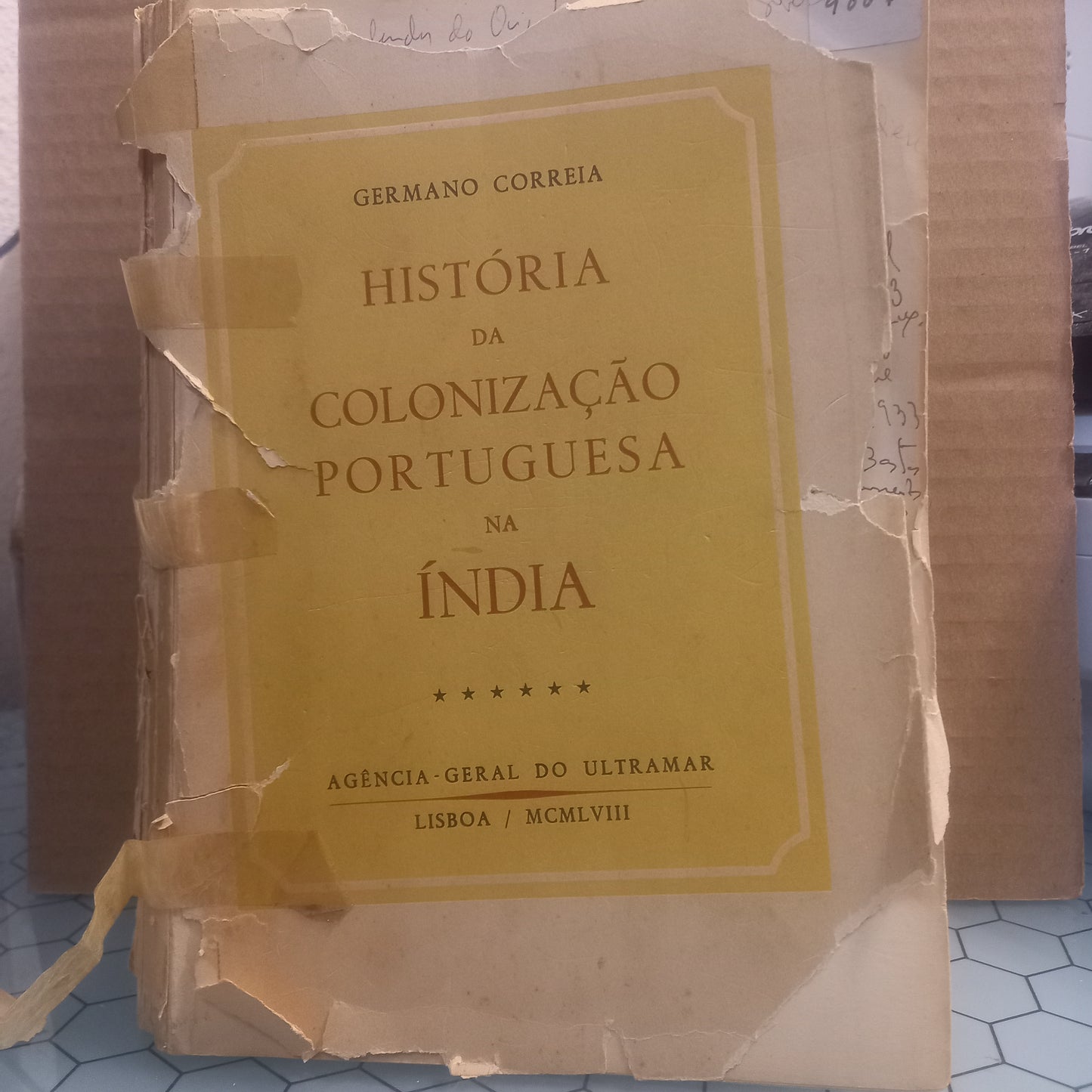 História da Colonização Portuguesa na Índia 6 (Muito Envelhecido)