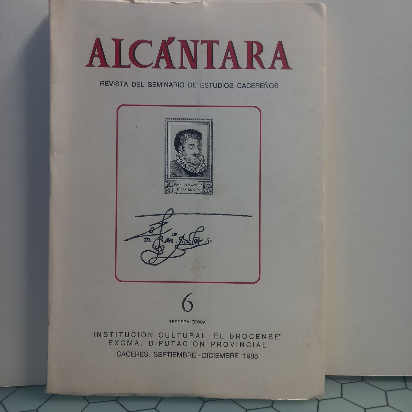 Alcantara 6 Revista del Seminario de Estudios Cacerenos (Bom Estado)