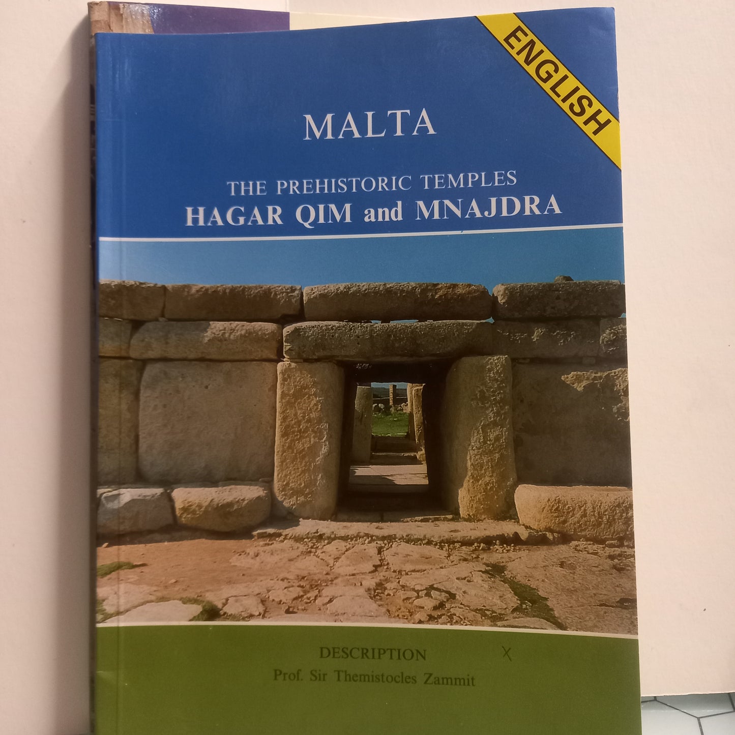 Malta The Prehistoric Temples Hagar Qim and Mnajdra (Como Novo)
