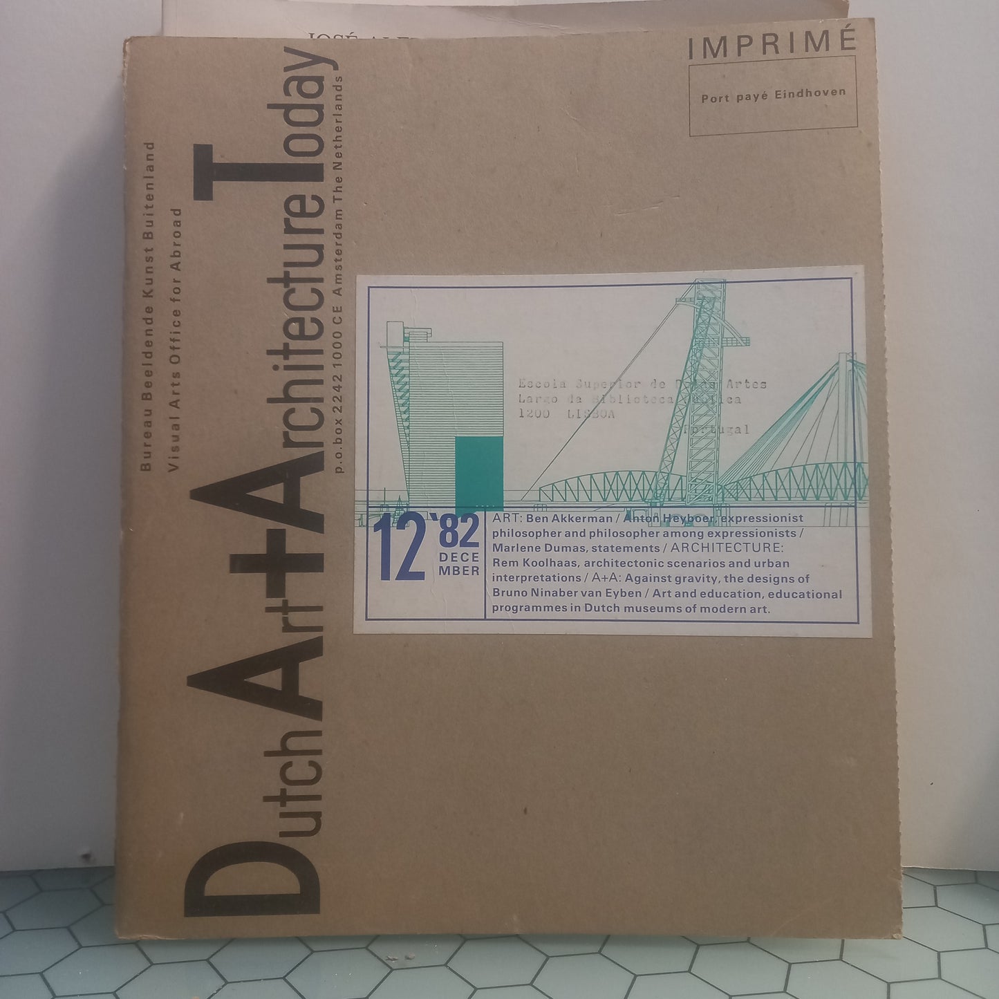 Dutch Art + Architecture Today 12'82 (Usado)