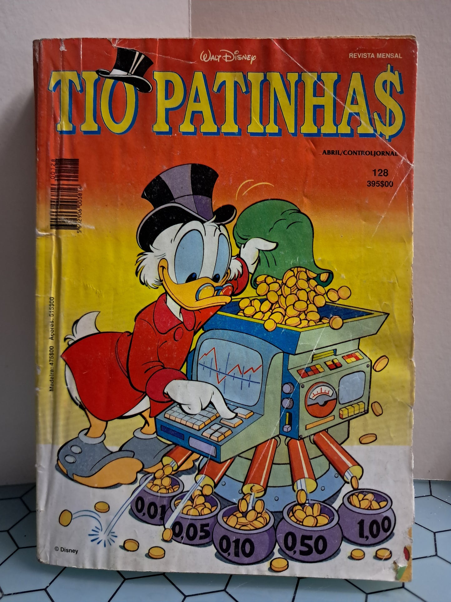 Tio Patinhas 128 - O Queijo do Deserto (Usado)