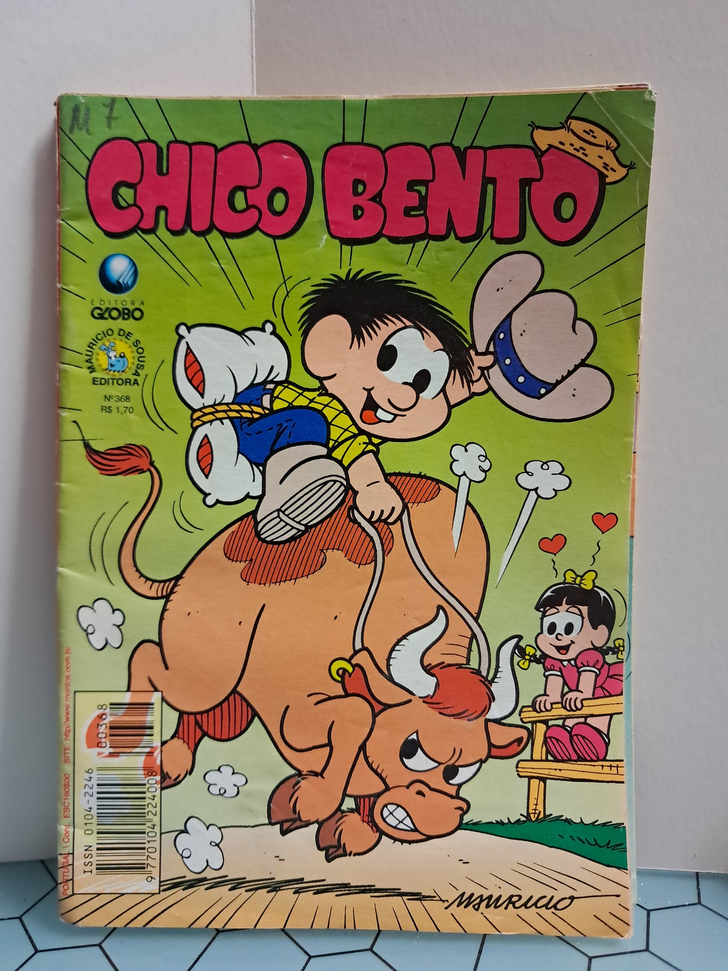 Chico Bento 368 - Corre que vem coisa atrás (Usado)