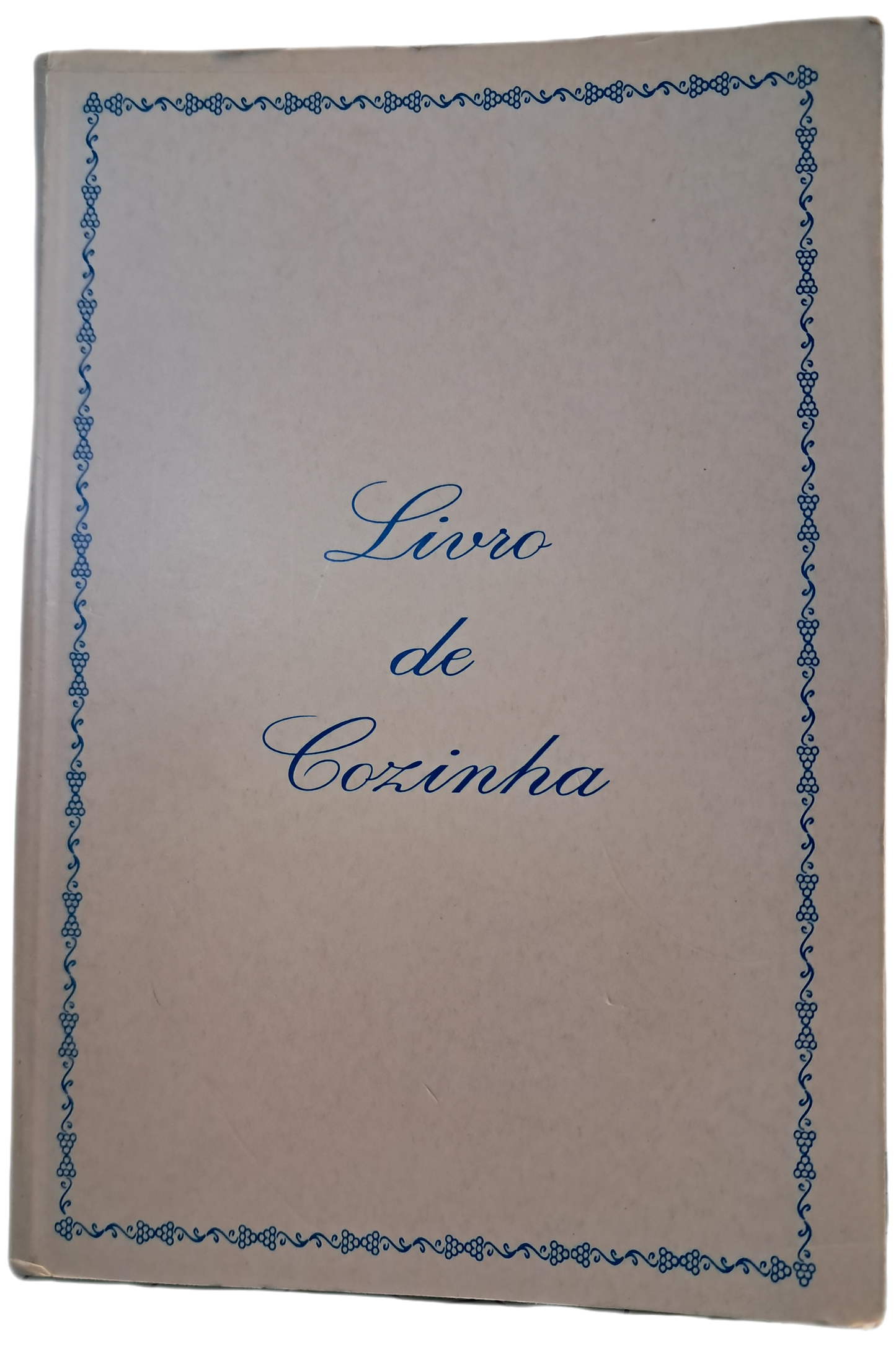 Livro Caderno / Livro da Cozinha (Como Novo)