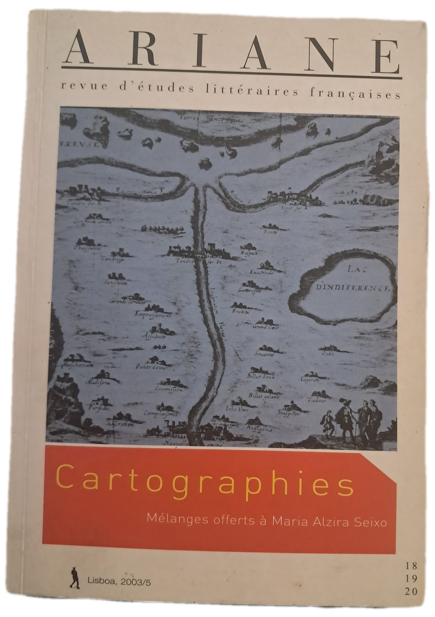 Revista Ariane - Cartographies Nº 18, 19 e 20 de 2003 a 2005 (Bom Estado)