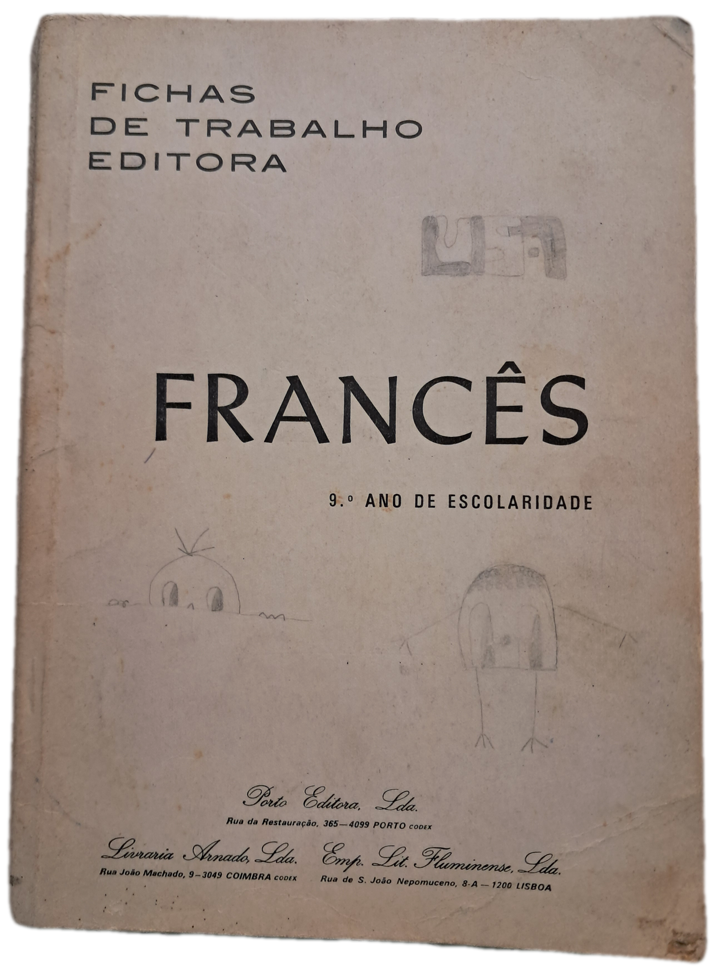 Frncês Fichas de Trabalho (Usado)