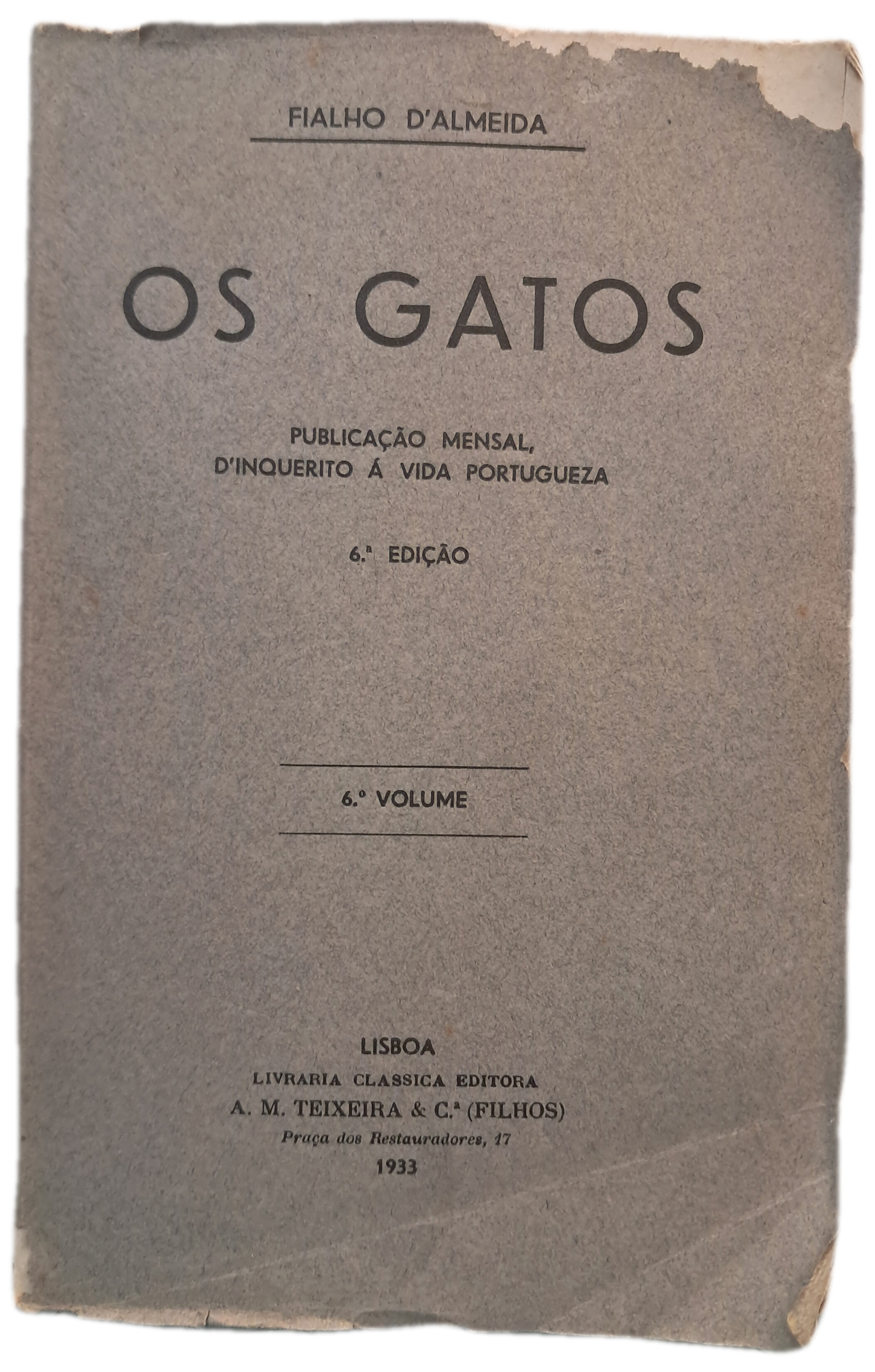 Os Gatos VI (Usado)