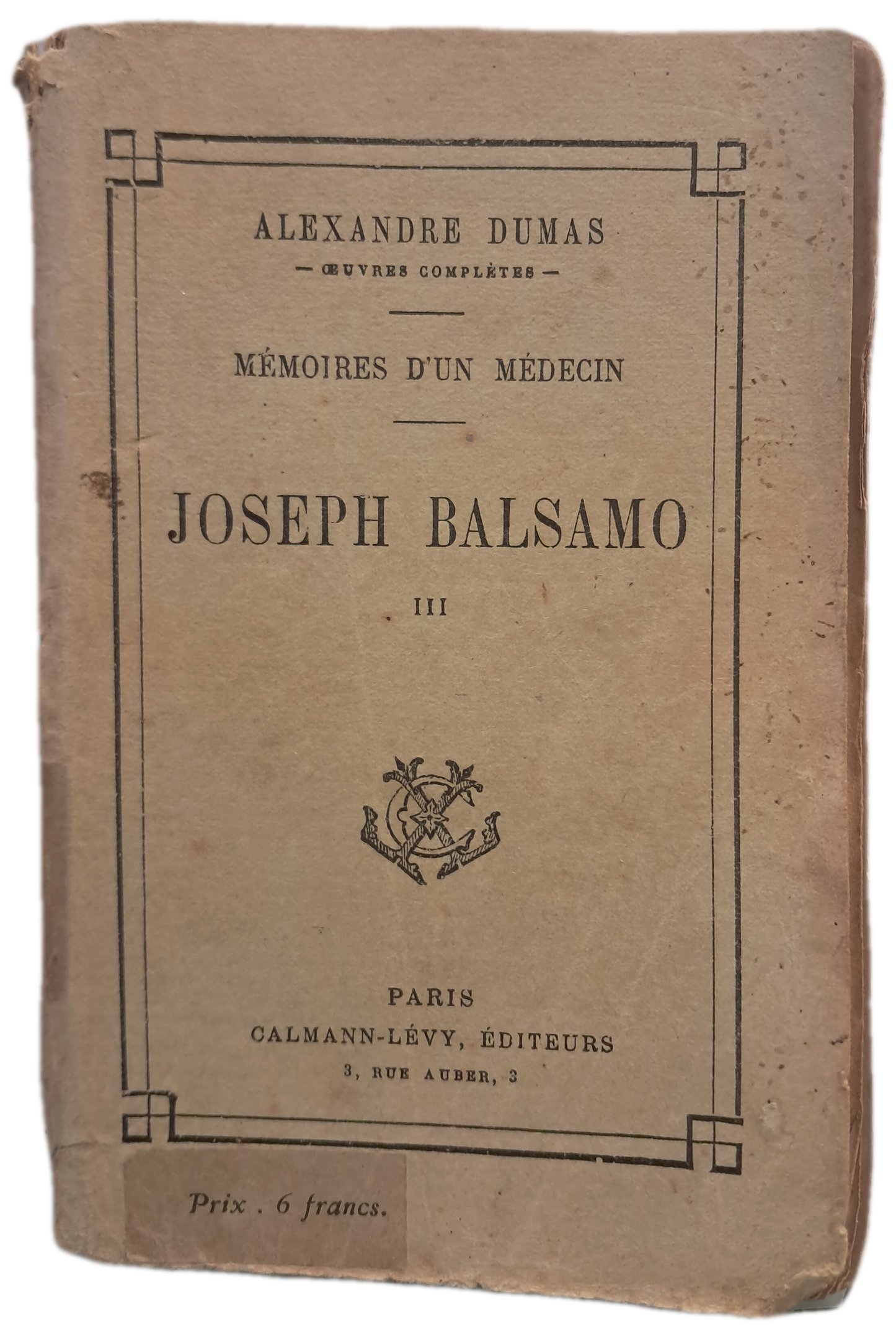 Joseph Balsamo III (Envelhecido)