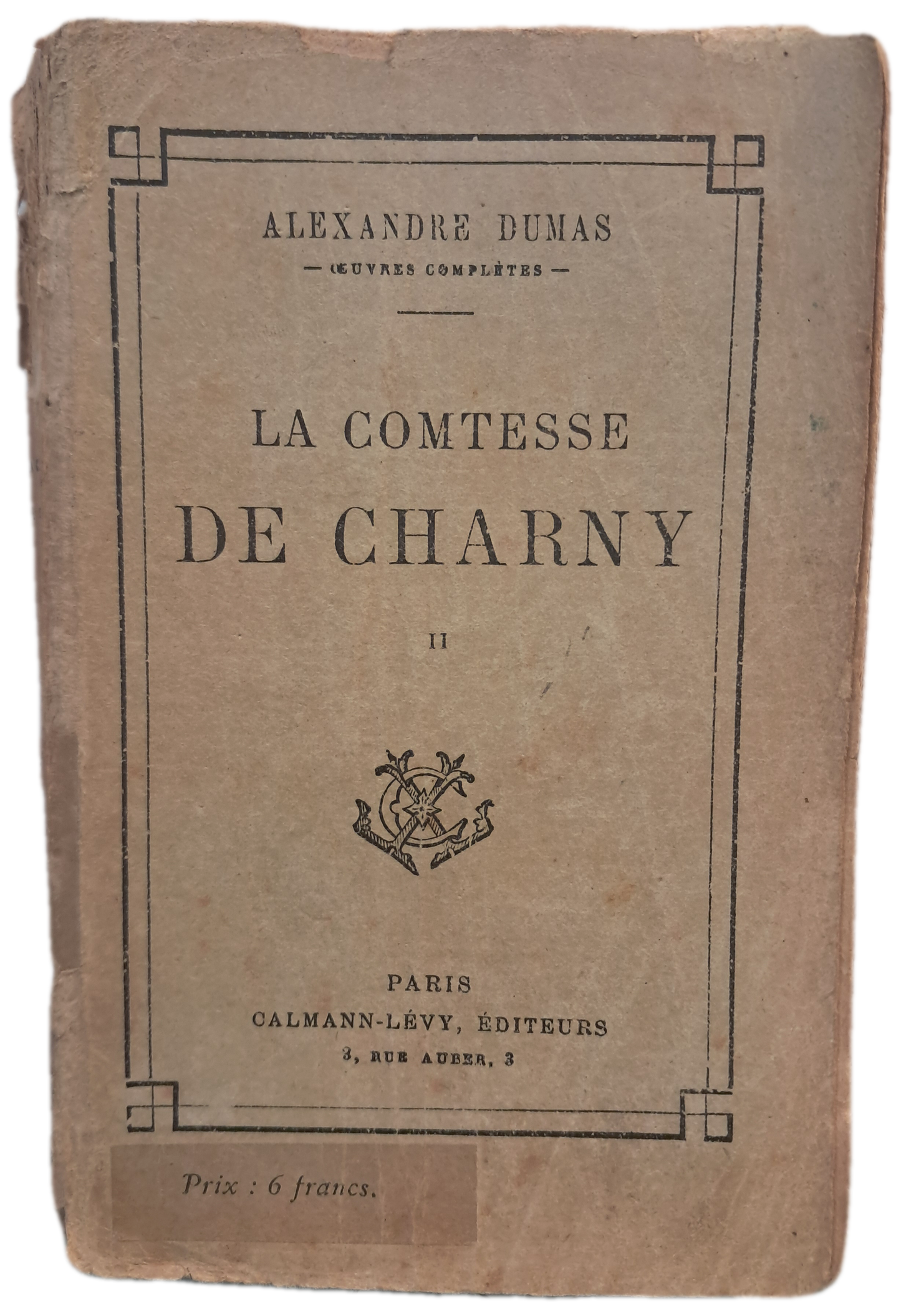 La Comtesse de Charny II (Envelhecido)