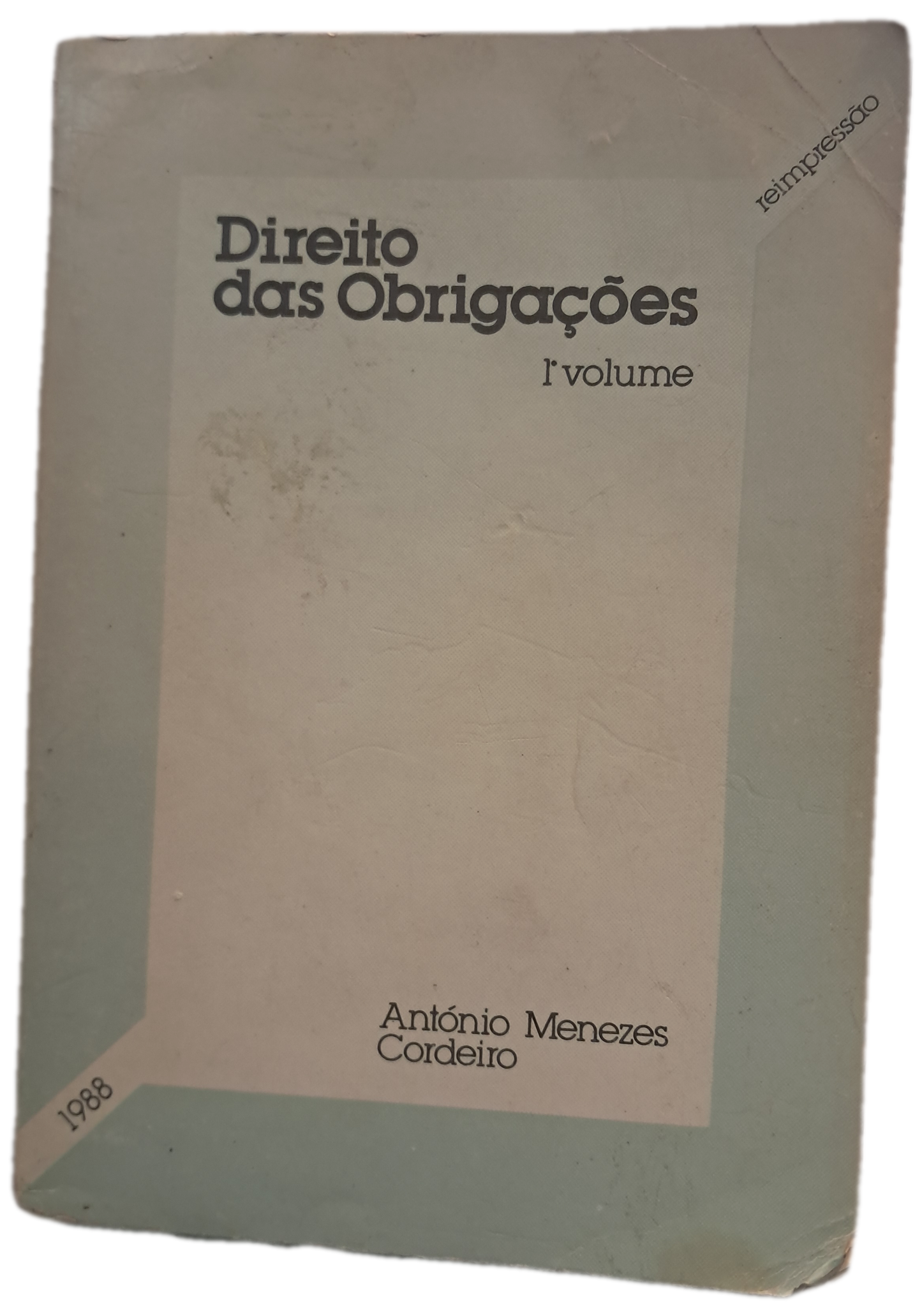 Direito das Obrigaões I (Envelhecido)