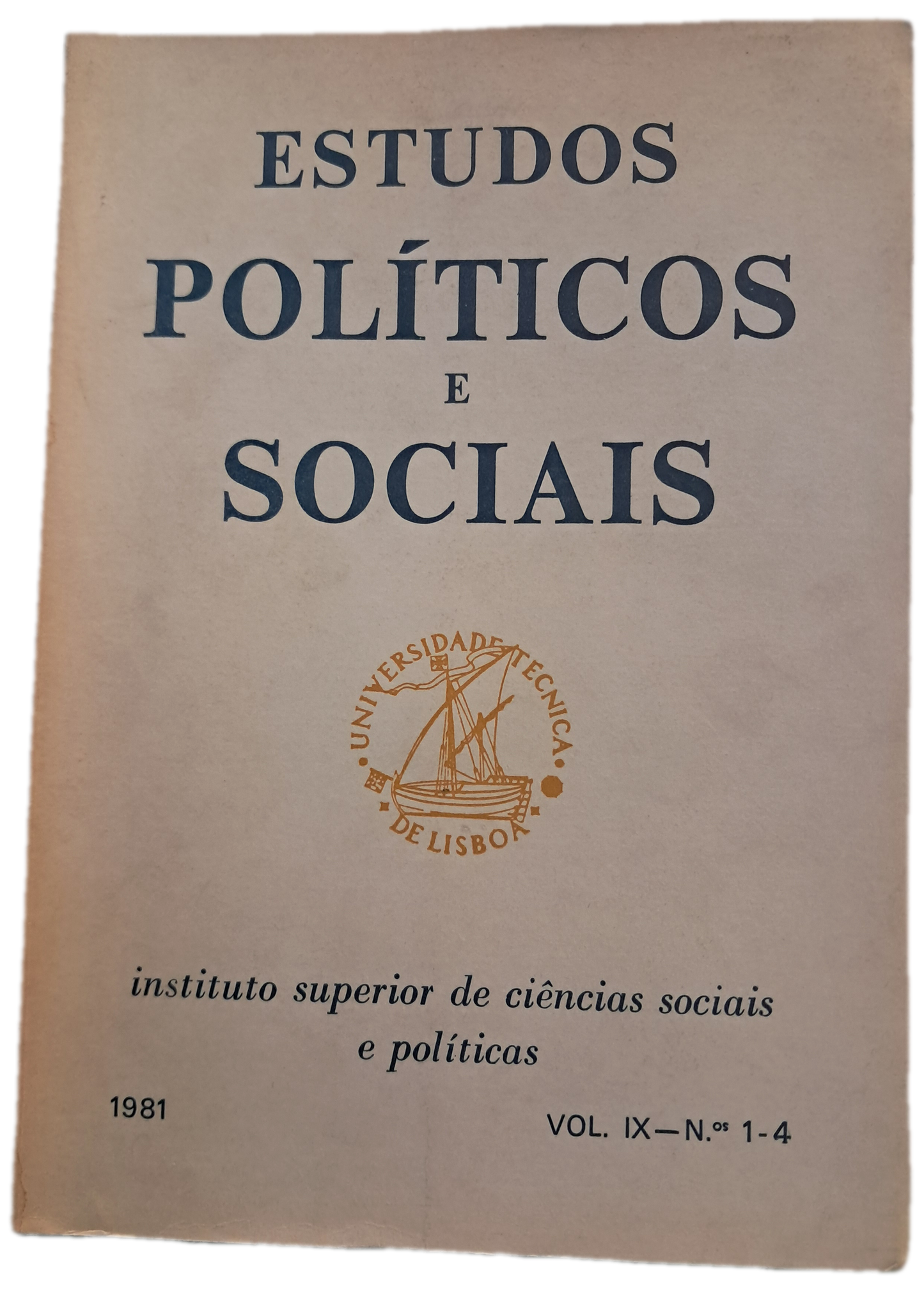 Estudos Políticos e Sociais IX (Usado)