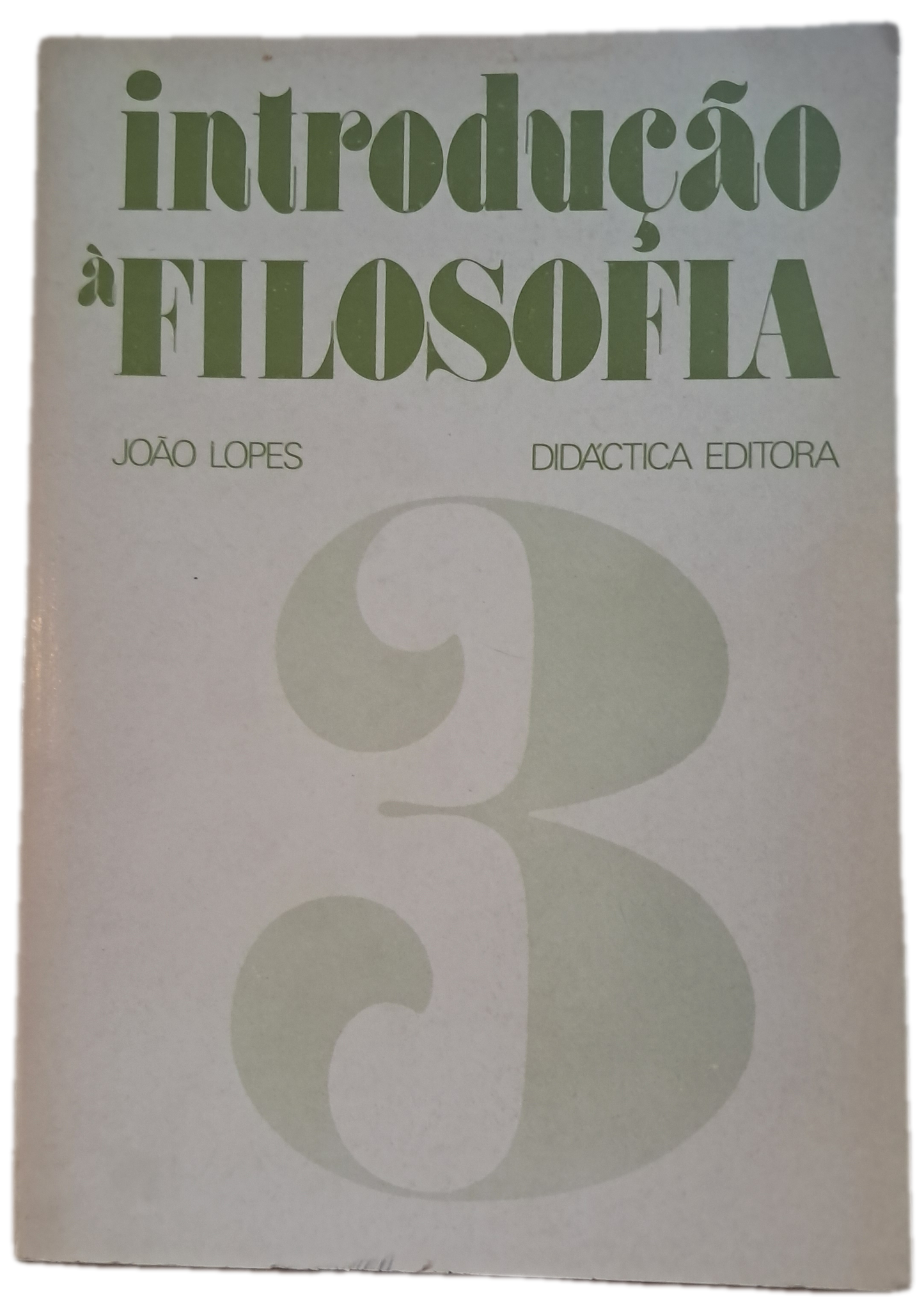 Introdução à Filosofia (Usado)