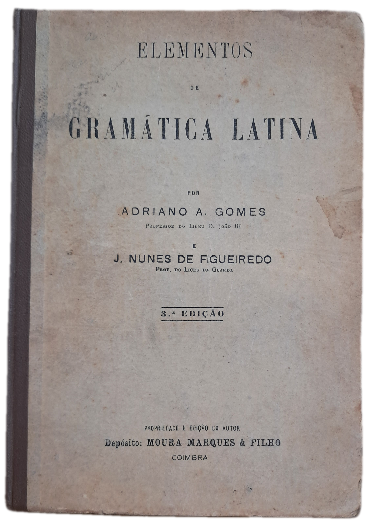Elementos de Gramática Latina (Usado)