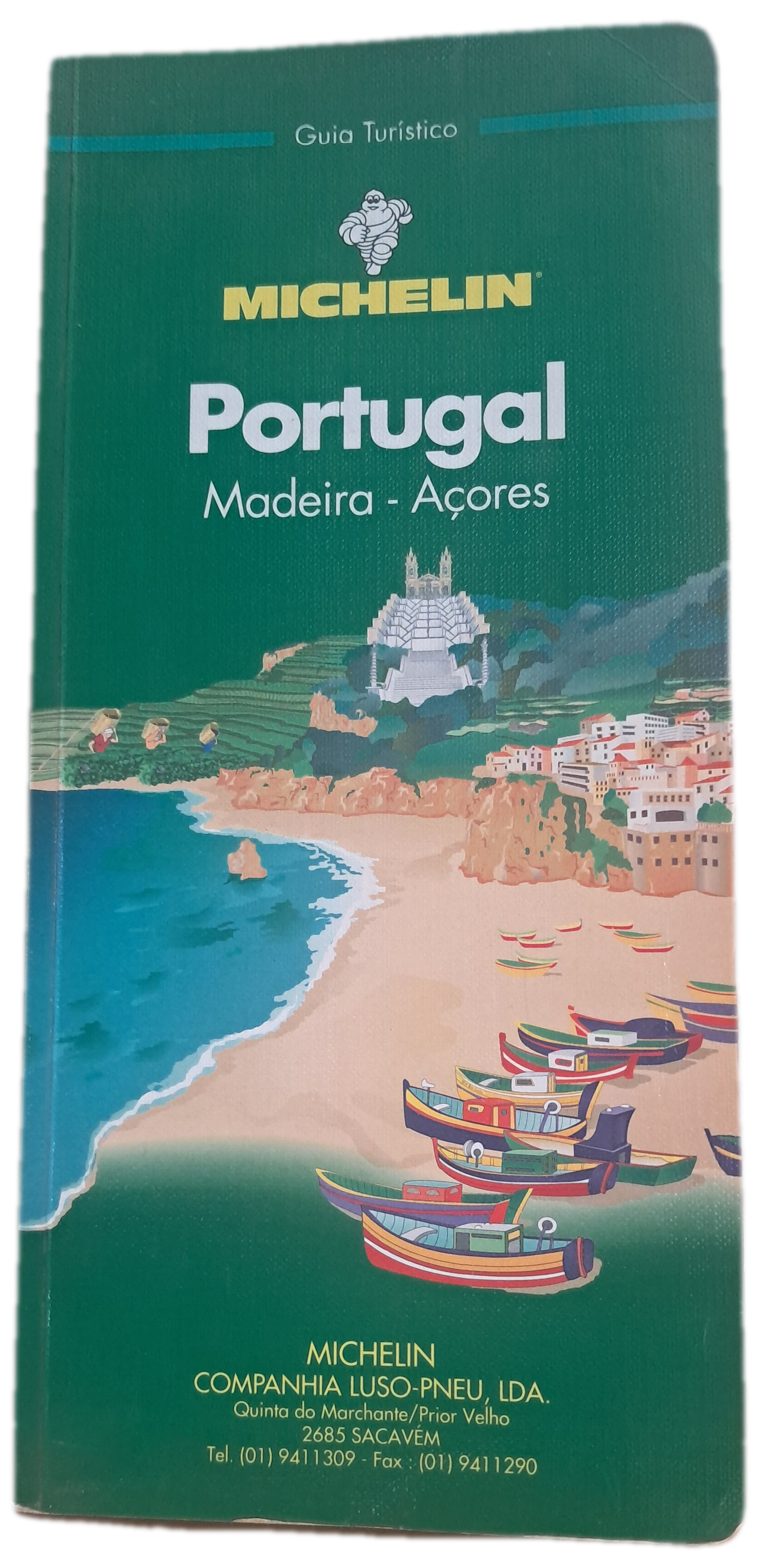 Guia Turístico Michelin Portugal, Madeira e Açores (Bom Estado)