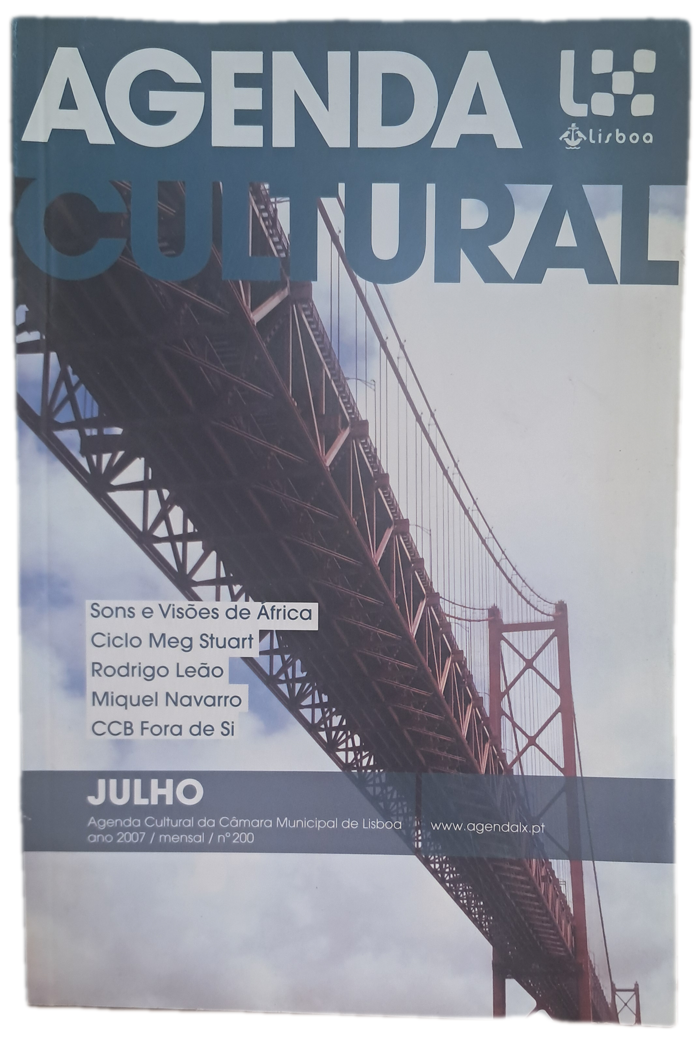 Agenda Cultural Julho 2007 (Bom Estado)