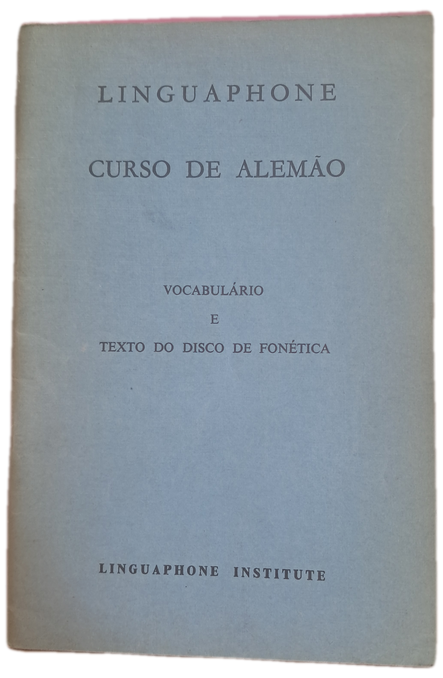 Vocabulário e Texto das Gravações Fonéticas (Usado)