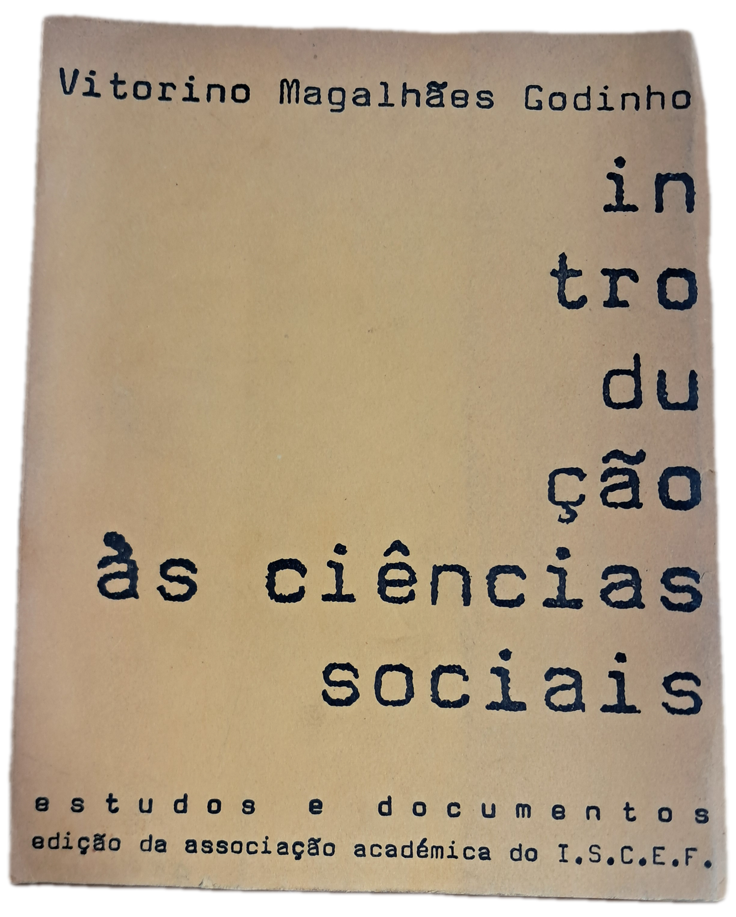 Introdução às Ciências Sociais (Usado)