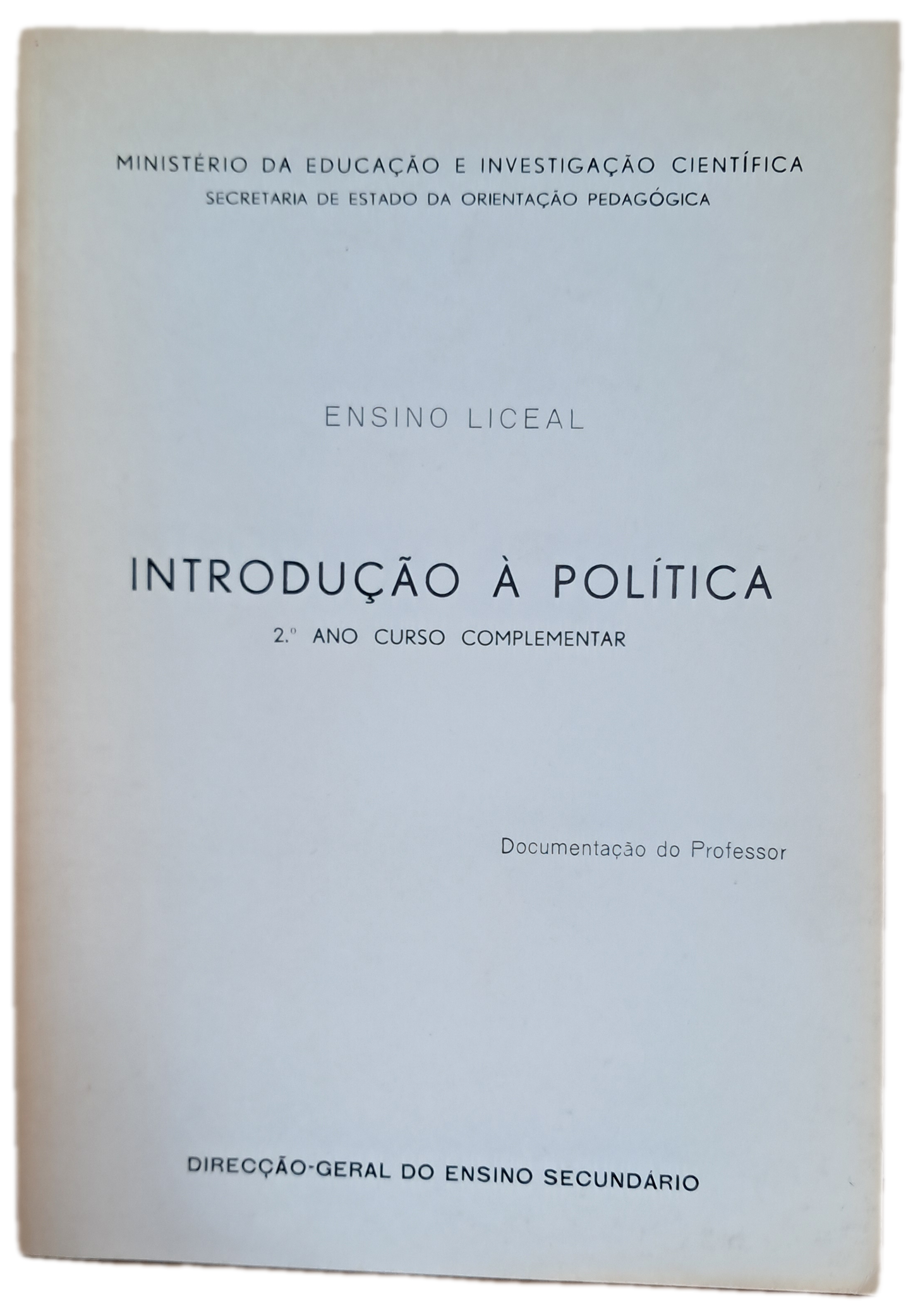 Introdução à Politica (Usado)