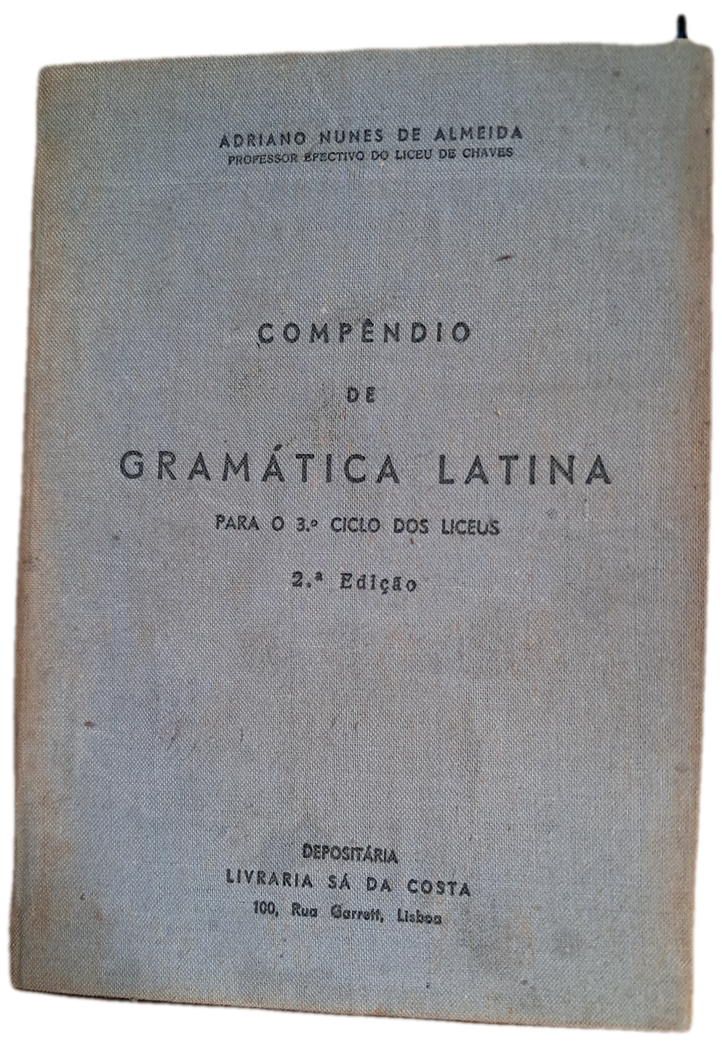 Compêndio de Gramática Latina (Usado)