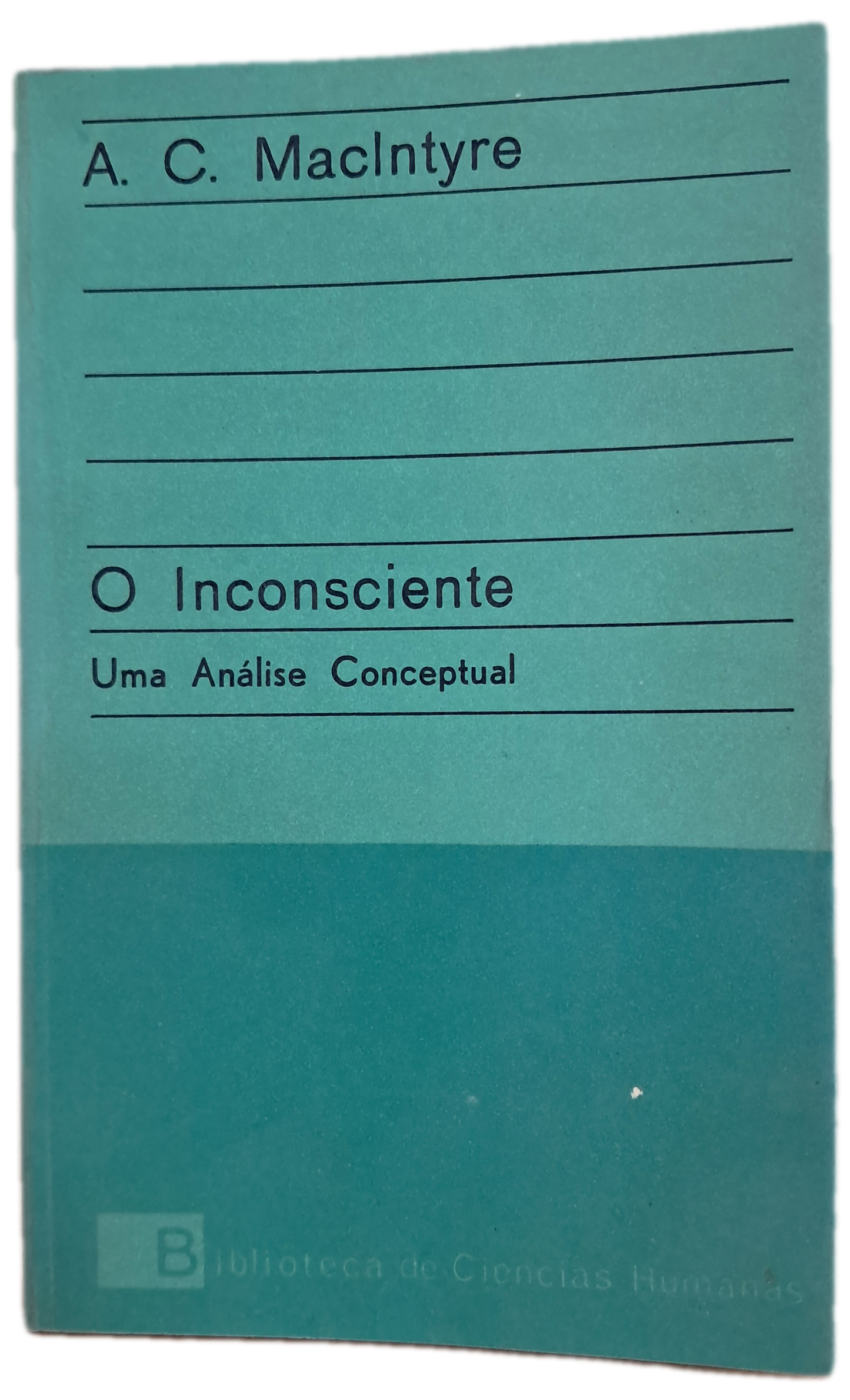 O Inconsciente Uma Análise Conceptual (Usado)