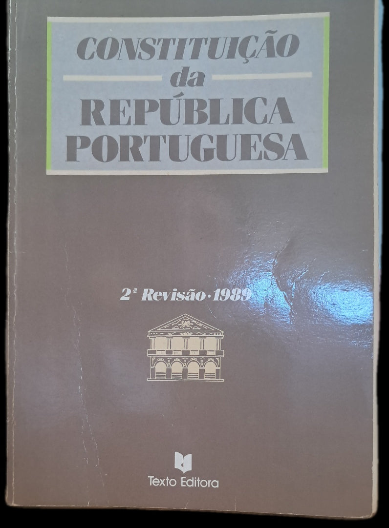 Constituição da República Portuguesa 1989 (Usado)