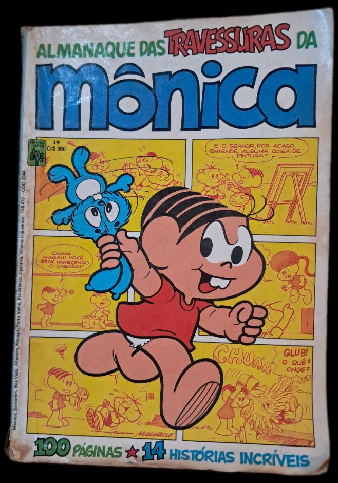 Almanaque das Travessuras da Monica (Usado)