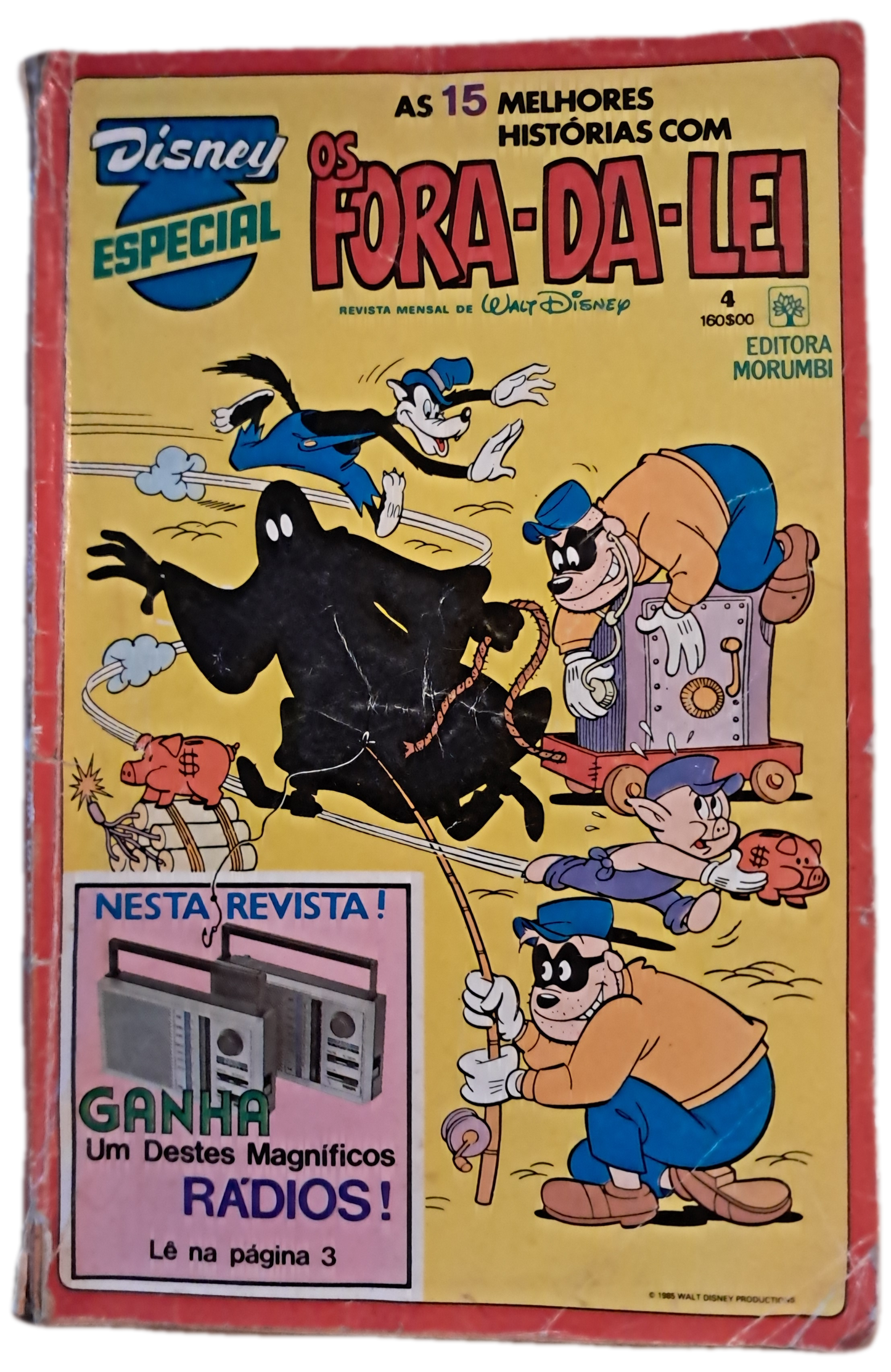 Disney Especial 4 - As 15 Melhores Histórias com os Fora-da-Lei (Usado)