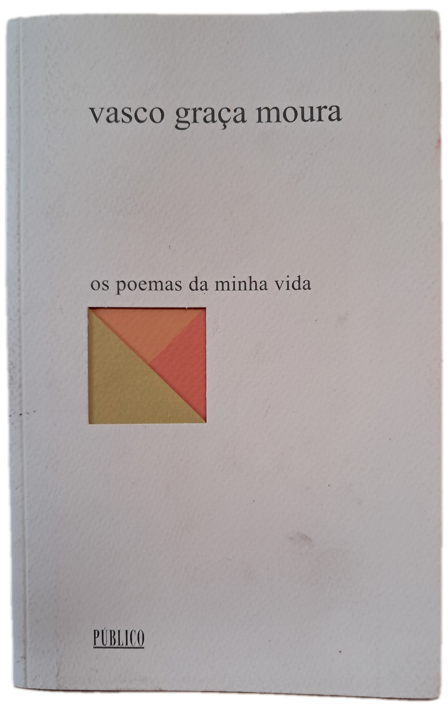Os Poemas da Minha Vida (Como Novo)