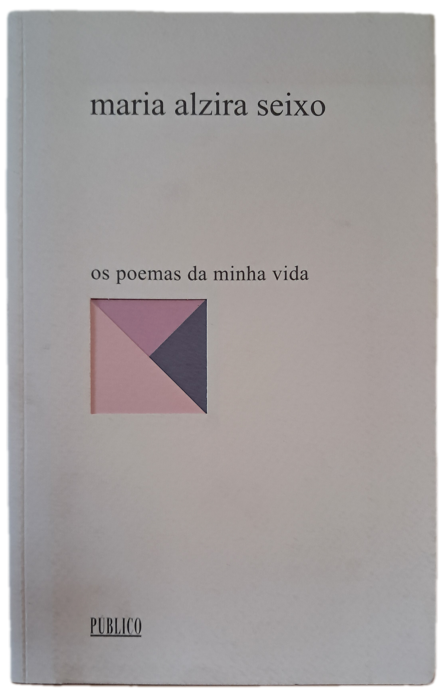 Os Poemas da Minha Vida (Como Novo)