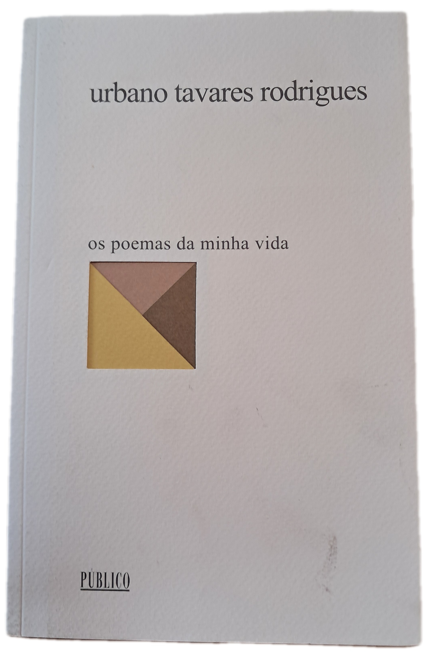 Os Poemas da Minha Vida (Como Novo)