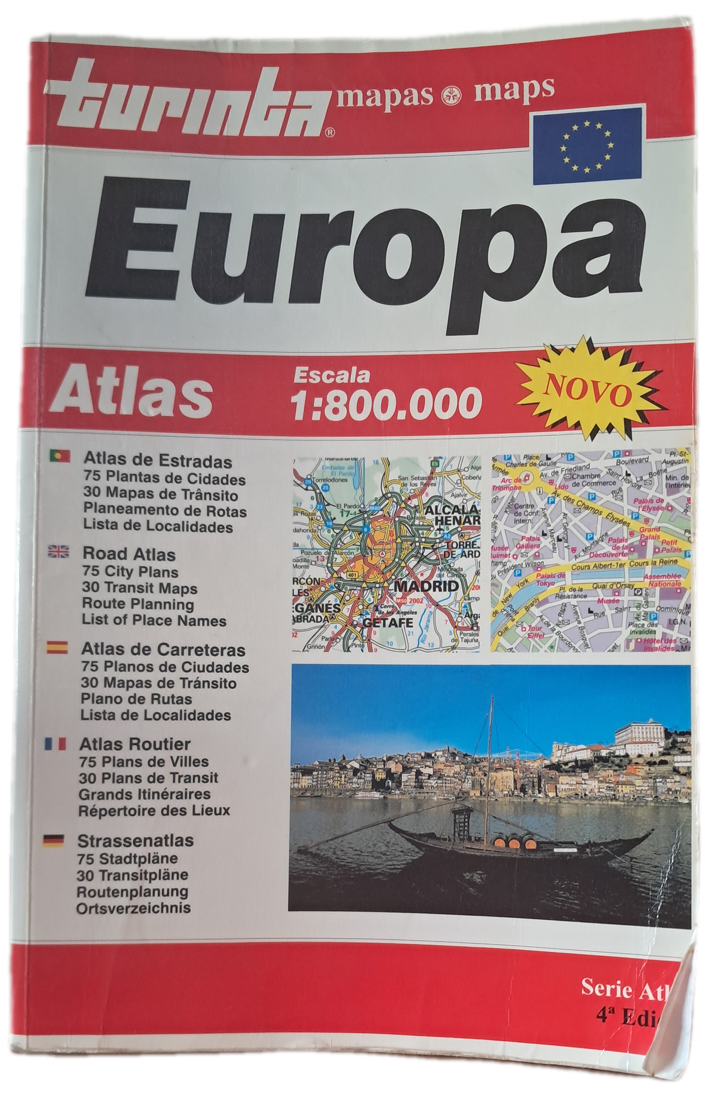Turinta Mapas Europa (Usado)