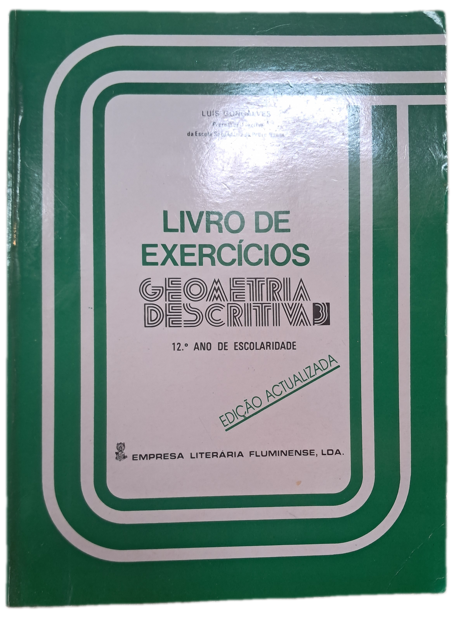 Livro de Exercicios Geometria Descritiva (Bom Estado)