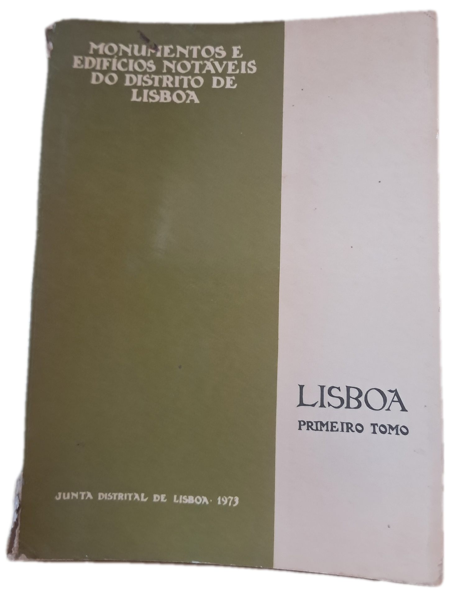 Monumentos e Edificios Notaveis do Distrito de Lisboa (Usado)