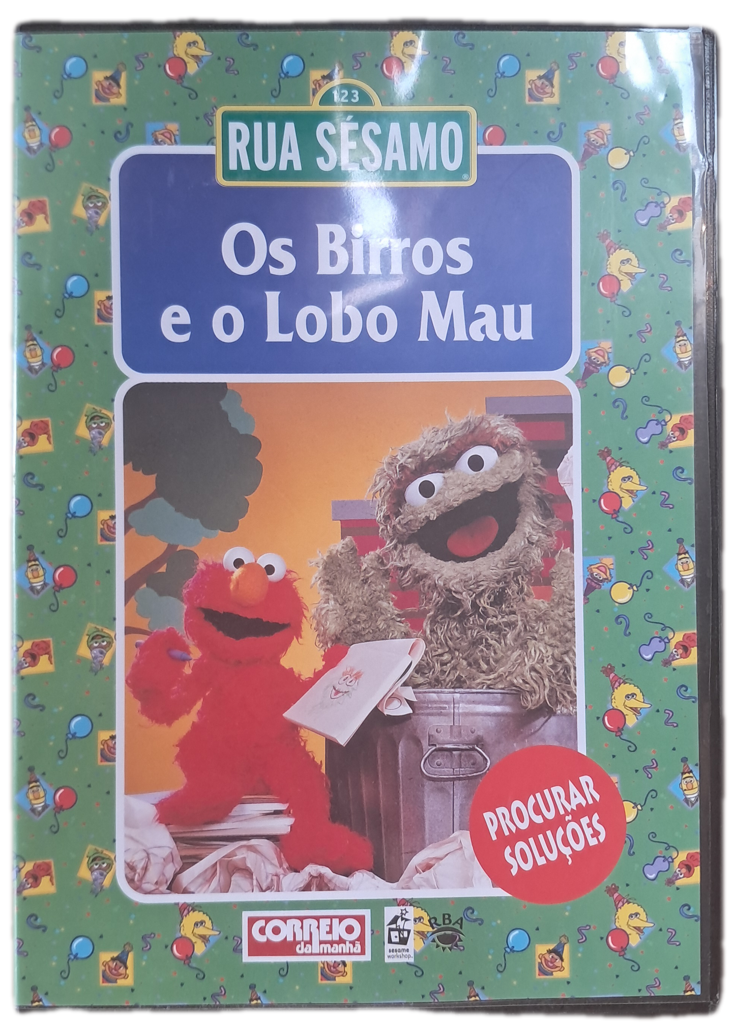 DVD Rua Sésamo - Os Birros e o Lobo Mau