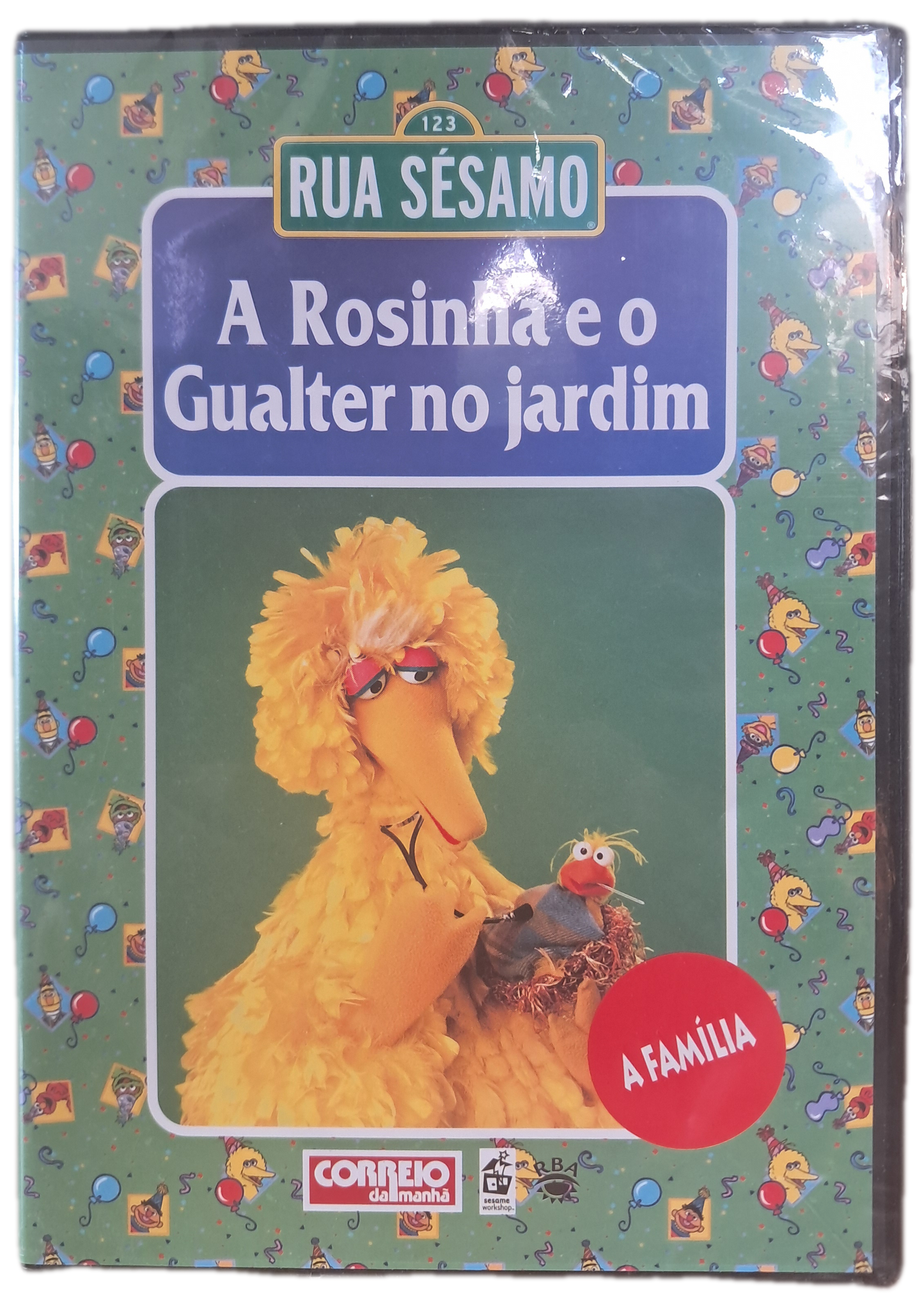 DVD Rua Sésamo - A Rosinha e o Gualter no Jardim
