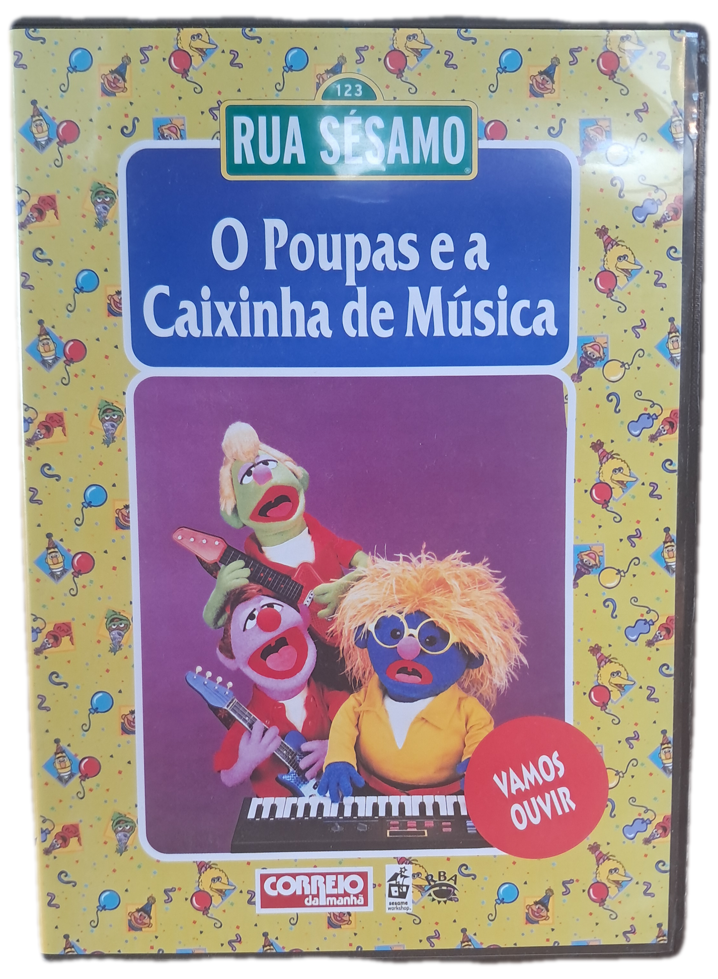 DVD Rua Sésamo - O Poupas e a Caixinha de Música