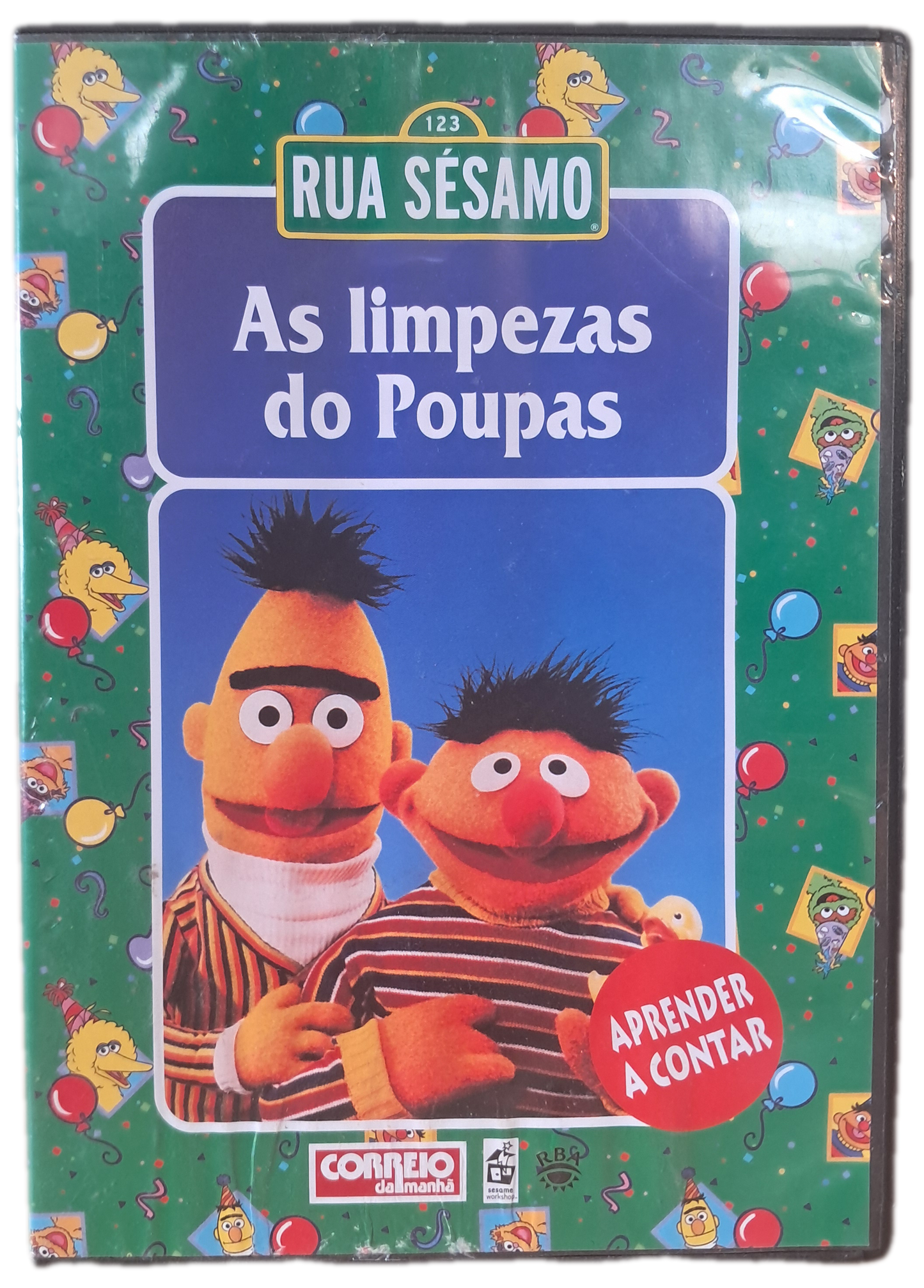 DVD Rua Sésamo - As Limpezas do Poupas