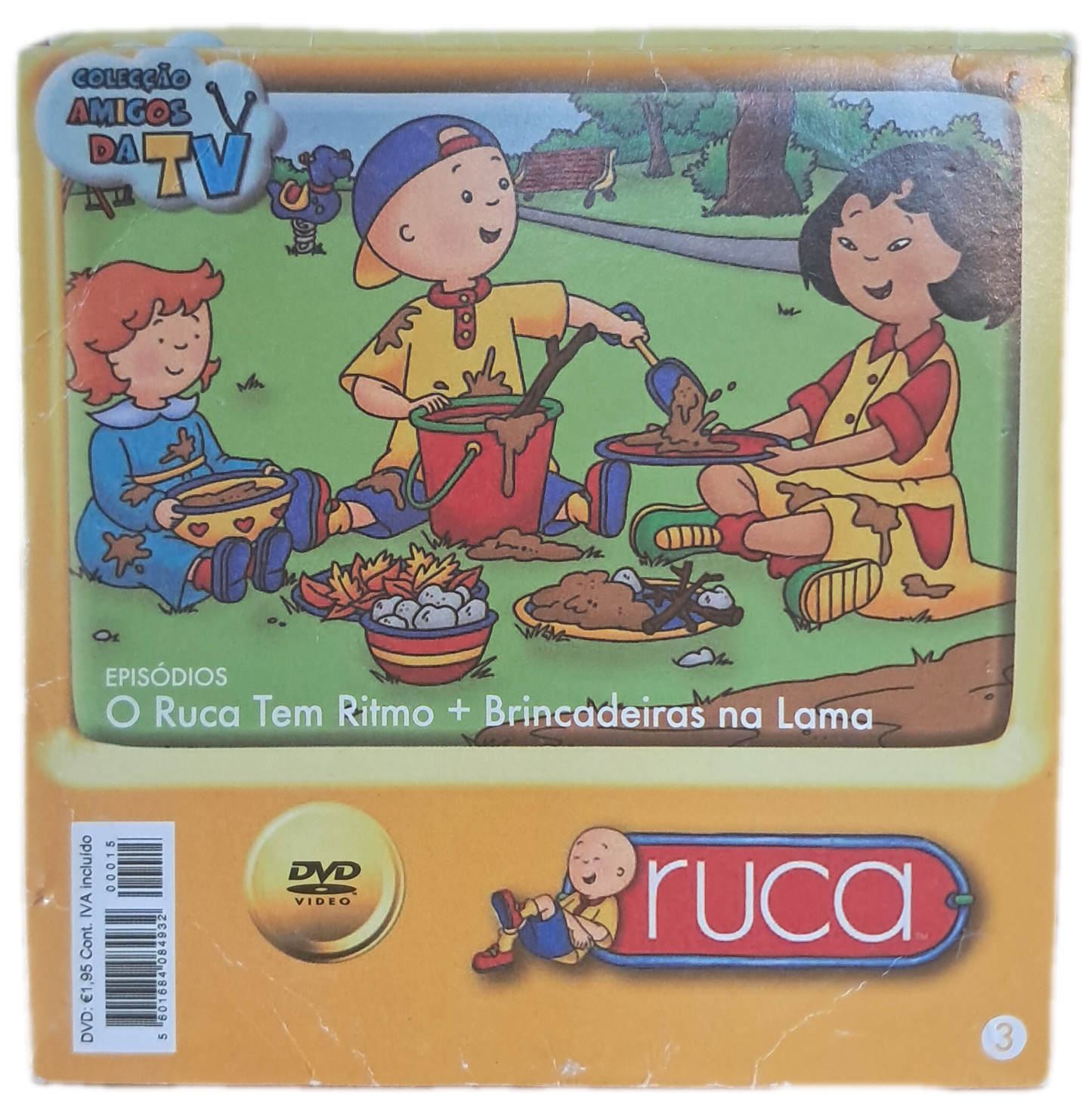 DVD Ruca 3 - O Ruca Tem Ritmo + Brincadeiras na Lama
