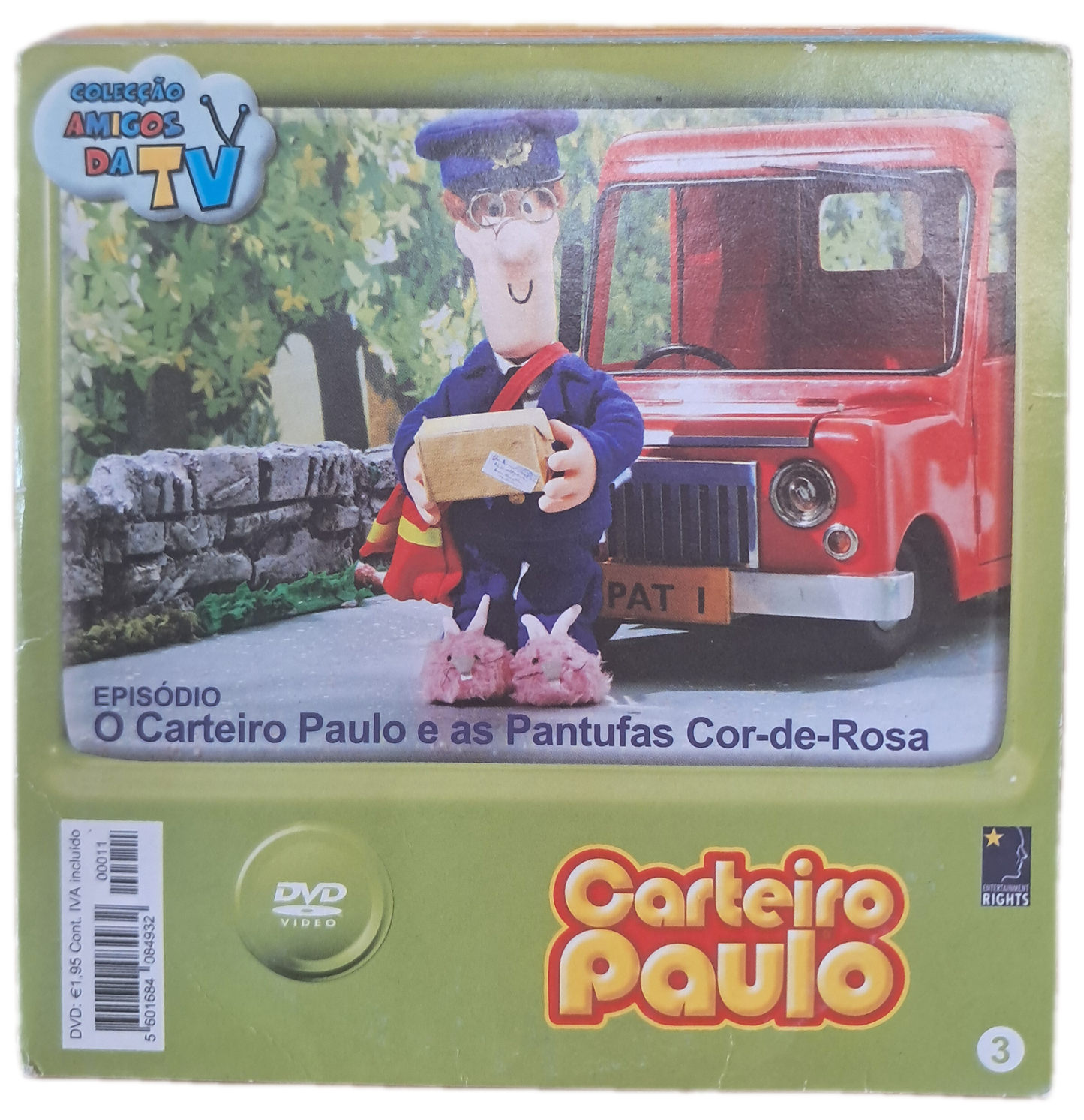 DVD Carteiro Paulo 3 - O Carteiro Paulo e as Pantufas Cor-de-Rosa