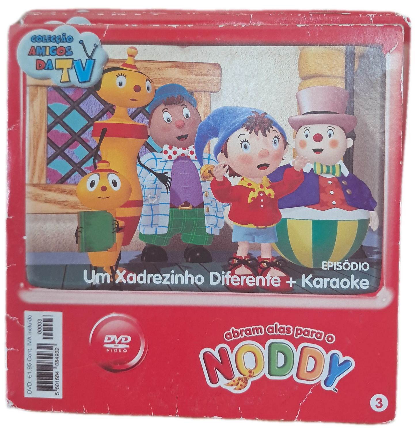 DVD Noddy 3 - Um Xadrezinho Diferente + Karaoke