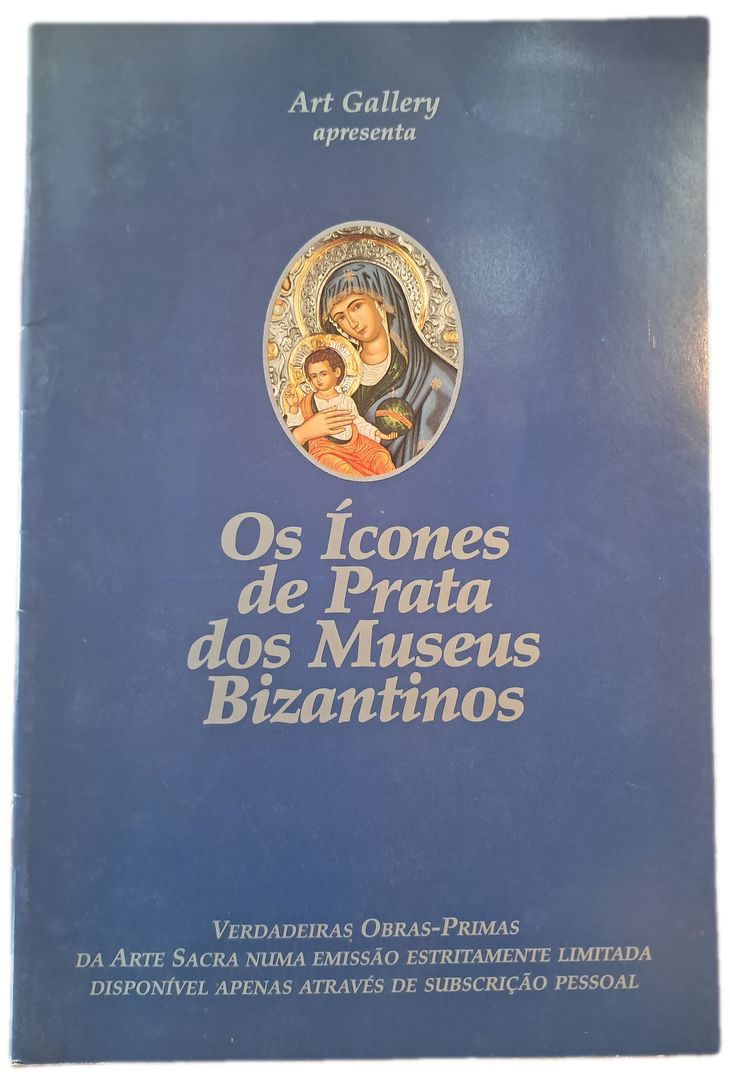 Os Ícones de Prata dos Museus Bizantinos (Como Novo)