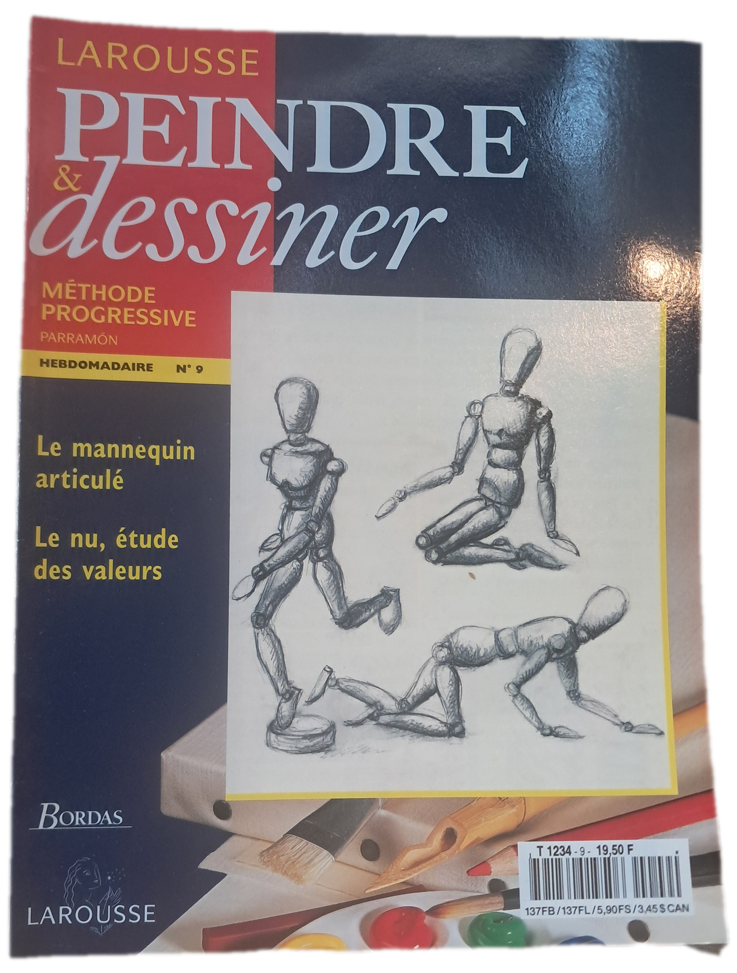 Revista Larousse Peindre & Dessiner nº. 9 (Bom Estado)
