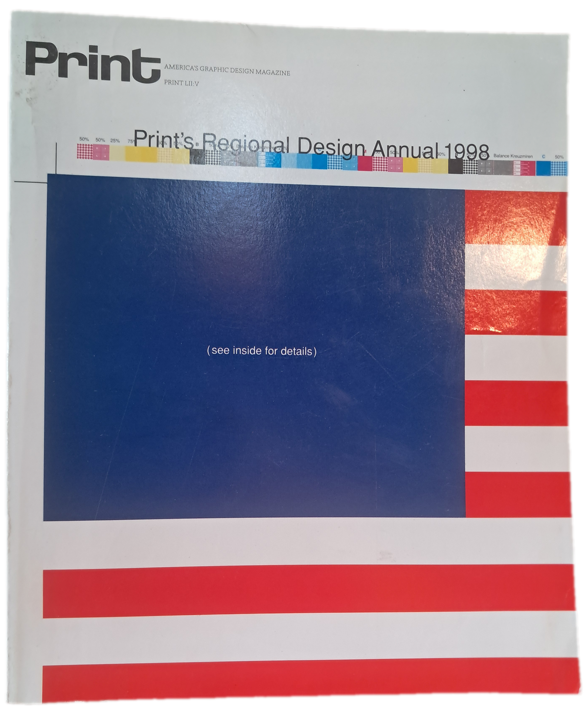 Print LIIV 1998 America's Graphic Design Magazine (Usado)