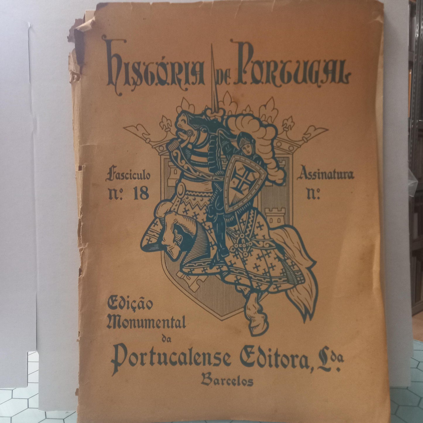 Historia de Portugal Fasciculo 18 (Envelhecido)