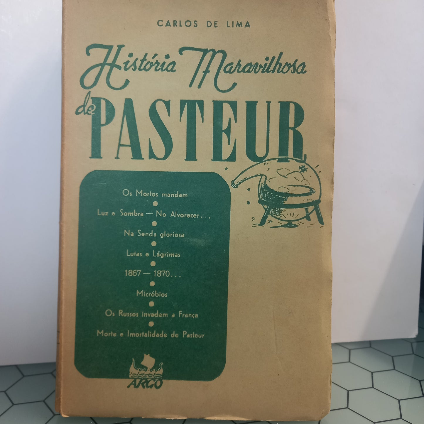História Maravilhosa de Pasteur (Envelhecido)