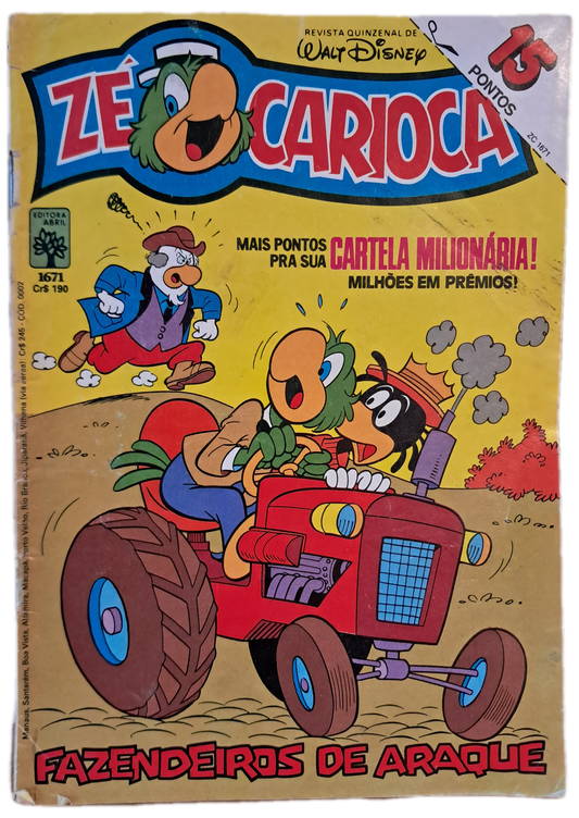 Zé Carioca 1671 - Fazendeios de Arraque (Usado)