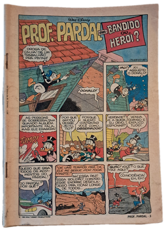 Prof. Pardal Bandido ou Heroi? (Usado)
