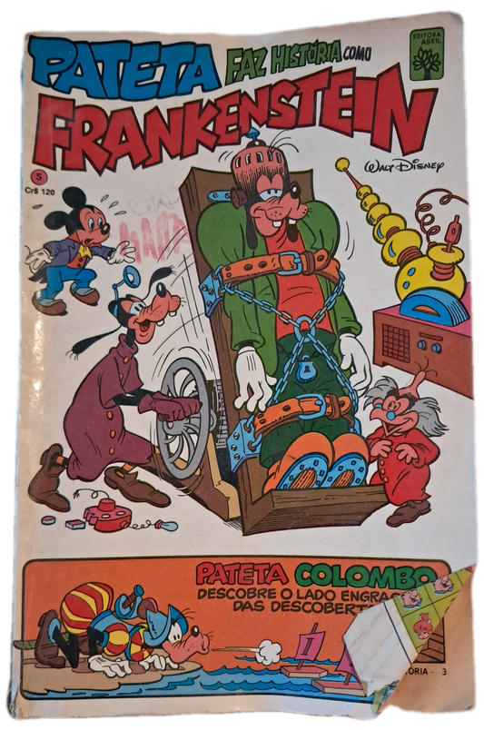 Pateta faz História como Frankenstein (Usado)